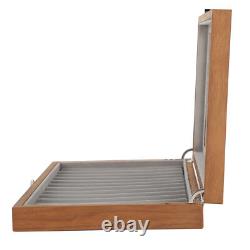 Wooden Fountain Pen Display Case Organizer Walnut Wood Storage Gift Box For WYD