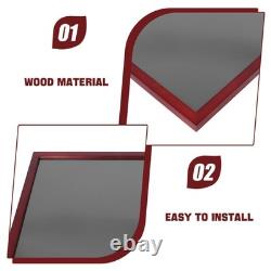 Wooden Frame Display Case for Sports Shirt Desk Cabinet Shelf Frame