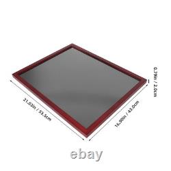 Wooden Frame Display Case for Sports Shirt Desk Cabinet Shelf Frame