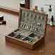Wooden Jewelry Box Earrings Bracelet Rings Necklace Organizer Storage Boxes