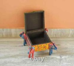 Wooden Jewelry Box Elephant Style Case Display Holder Organizer Storage Gift Box