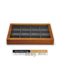 Wooden Jewelry Display Box Ring Earring Bangle Organizer Case Luxury Storag Box