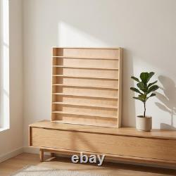 Wooden Toy Car Display Case Collectible Organizer for Store Personal Retail