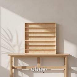 Wooden Toy Car Display Case Collectible Organizer for Store Personal Retail
