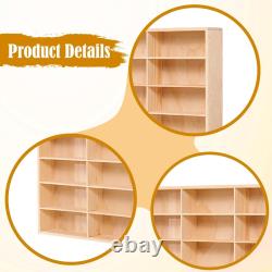 Wooden Toy Car Display Shelf Model Cars Counter Home Business Organizer Case