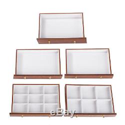 Wooden Vintage Large Jewellery Box Bracelet Rings Storage Organiser Display Case