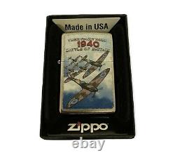 Zippo Lighter Display Case + 4 Lighters Collectables Smoking Supplies Gift NEW