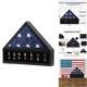 Zmiky Veteran Burial Flag Display Case American Flag Solid Wood Display Case